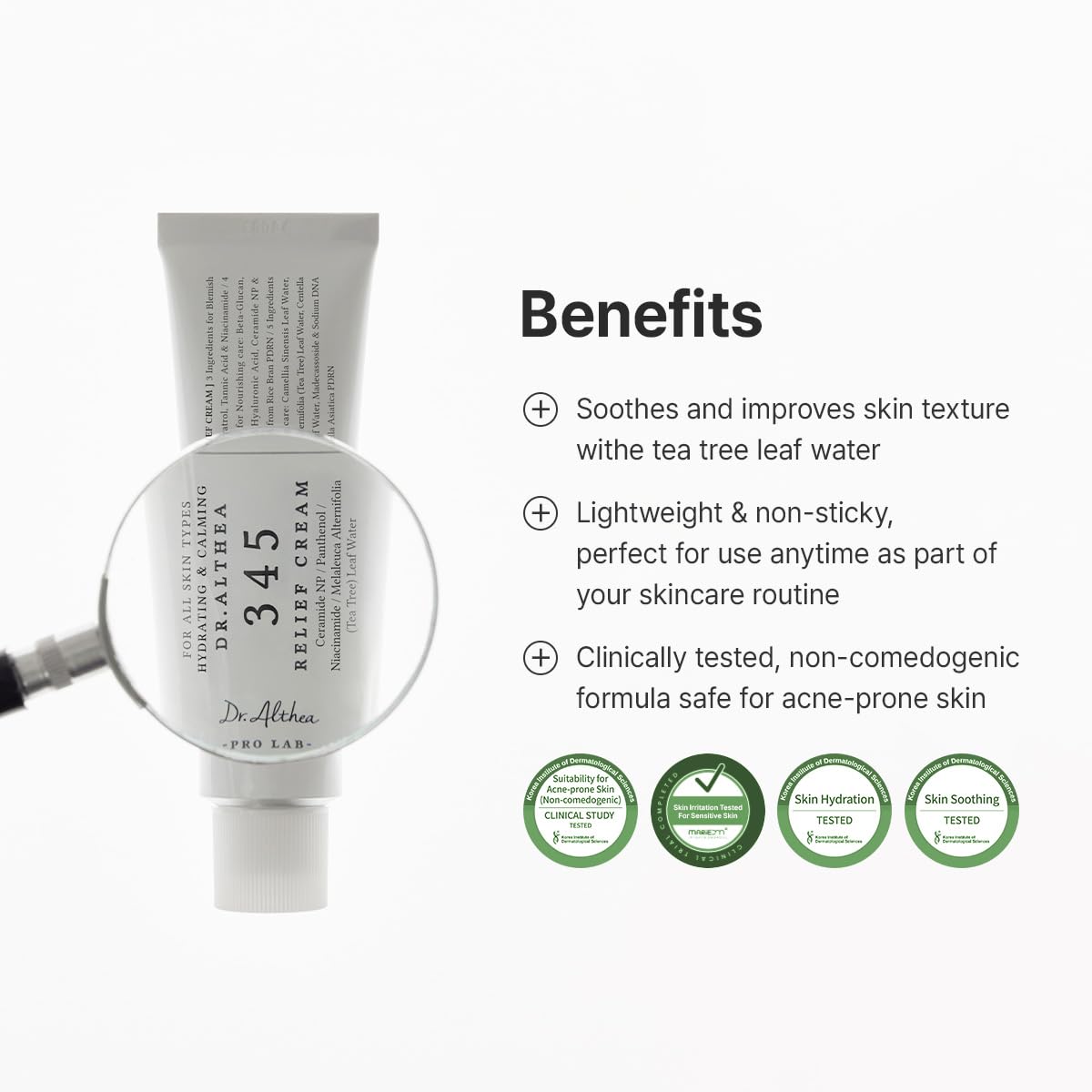 dr.althea 345 relief cream, daily face moisturizer, blemish relief care, soothing recovery & moisture, korean vegan skin care for all skin types dr.althea 345 relief cream, daily face moisturizer, blemish relief care, soothing recovery & moisture, korean vegan skin care for all skin types