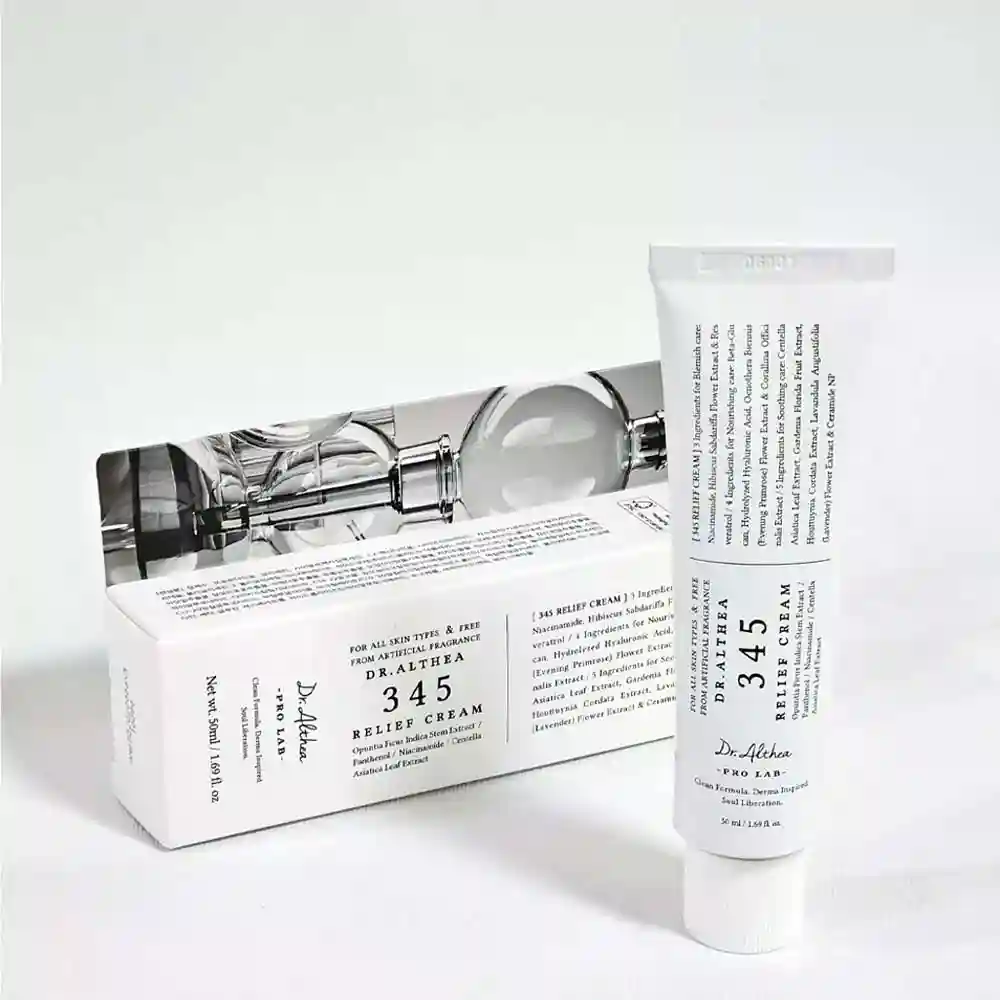 dr.althea 345 relief cream, daily face moisturizer, blemish relief care, soothing recovery & moisture, korean vegan skin care for all skin types dr.althea 345 relief cream, daily face moisturizer, blemish relief care, soothing recovery & moisture, korean vegan skin care for all skin types
